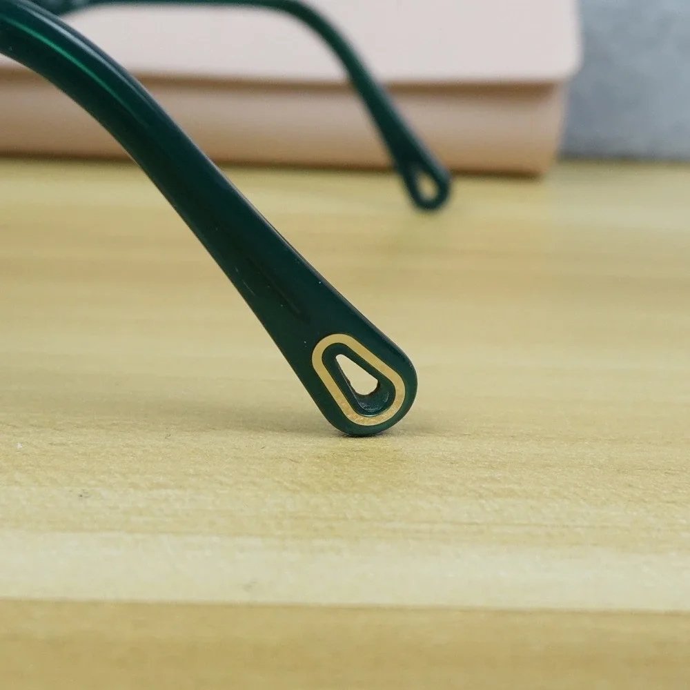 CHLOE CH0162O 004 EYEGLASSES FRAMES Green W/CASE 48-19-140 Made in Italy